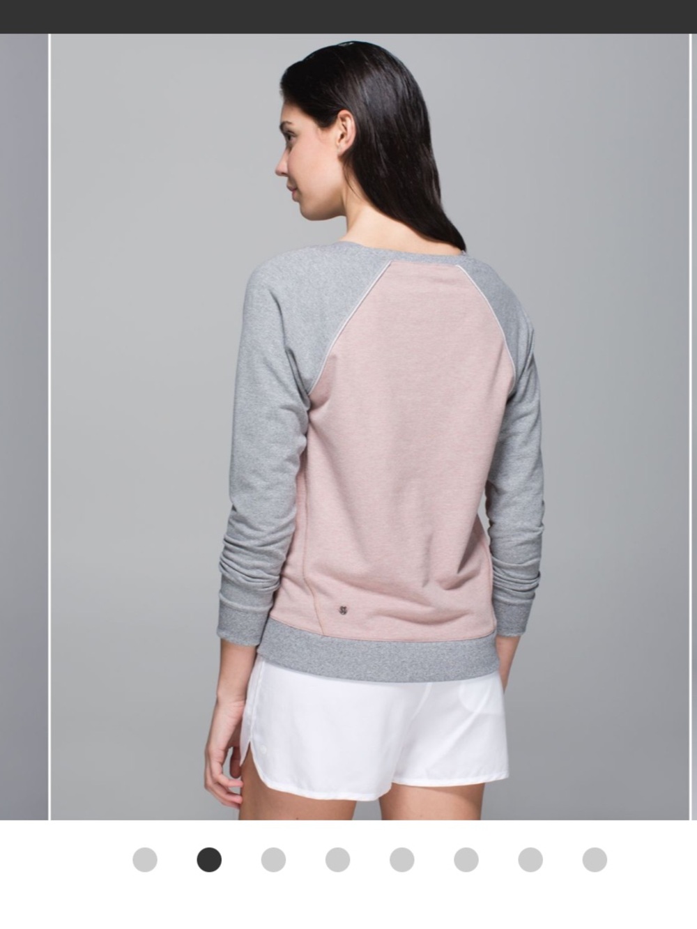 Lululemon Crew Love Pullover
Heathered Bark Berry/Heathered Speckled Medium Grey